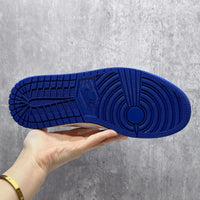 Low Top Sneakers, White Blue Colorway, Reverse Hook Design, Lace Up Design, Casual Gift for Sneaker Fans