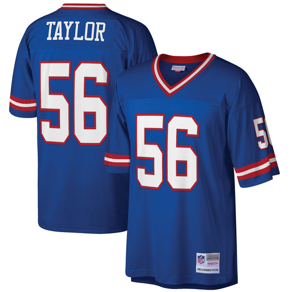 New York Giants Lawrence Taylor Royal Big & Tall 1986 Retired Player Replica Jersey
