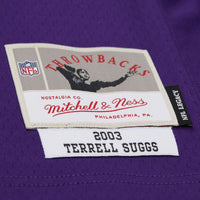 Baltimore Ravens Terrell Suggs Purple 2003 Legacy Replica Jersey