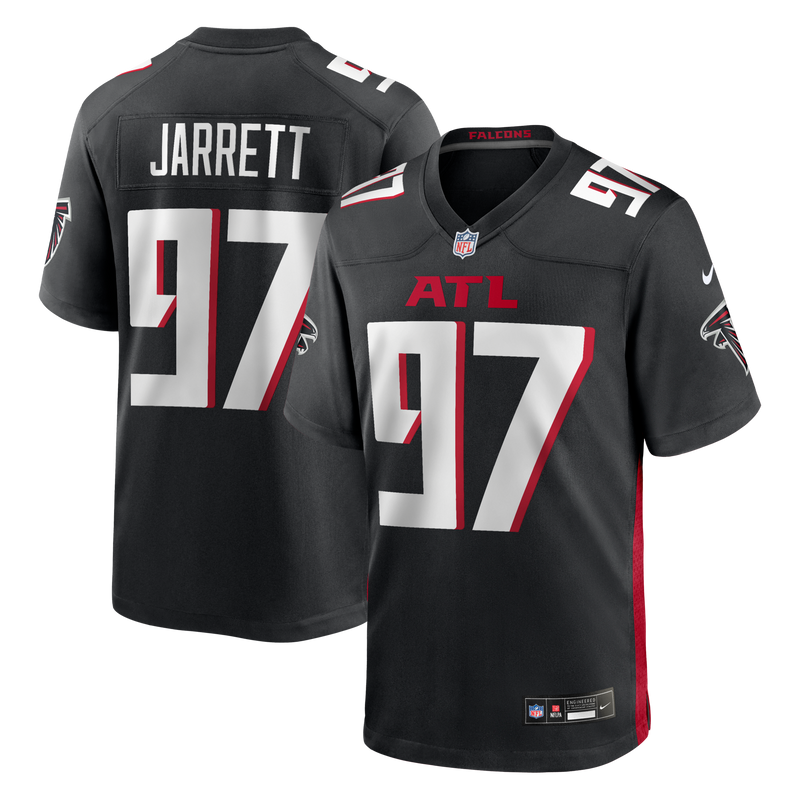 Atlanta Falcons Grady Jarrett Black Game Player Jersey