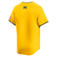 Maize Michigan Wolverines Alternate Limited Baseball Jersey