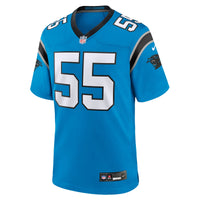 Carolina Panthers Devin Lloyd Blue Alternate Game Jersey