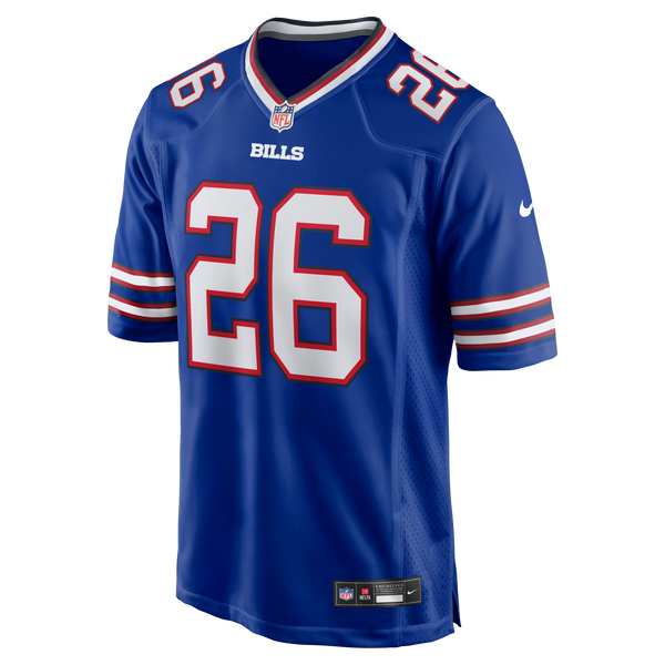 Buffalo Bills Ty Johnson Royal Team Game Jersey