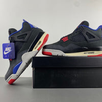 Low Top Sneakers, Blue Black Red Colorway, Lace Up Design, Casual Gift for Sneaker Fans