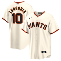 San Francisco Giants Evan Longoria Cream Home Retired Player Replica Jersey