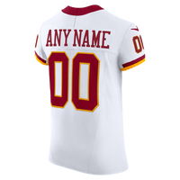 Washington Commanders White Elite Custom Jersey