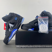 Low Top Sneakers, Blue Black Colorway, Lace Up Design, Casual Gift for Sneaker Fans