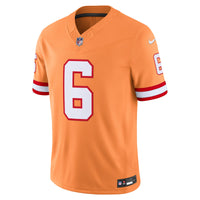 Tampa Bay Buccaneers Baker Mayfield Creamsicle Alternate Stitched Limited Jersey