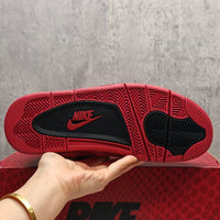 Mid Top Sneakers, Red Colorway, Lace Up Design, Casual Gift for Sneaker Fans