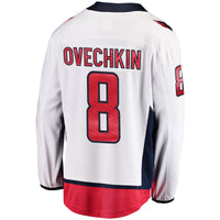 Washington Capitals Alexander Ovechkin White Breakaway Jersey