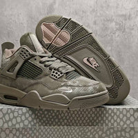 Mid Top Sneakers, Green Colorway, Lace Up Design, Casual Gift for Sneaker Fans