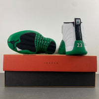 Low Top Sneakers, White Green Colorway, Lace Up Design, Casual Gift for Sneaker Fans