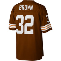 Cleveland Browns Jim Brown Brown Big & Tall 1963 Retired Player Replica Jersey
