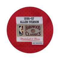 Philadelphia 76ers Swingman Jersey Road Allen Iverson 1996-97