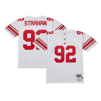 New York Giants Michael Strahan White Legacy Replica Jersey