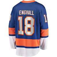 New York Islanders Pierre Engvall Blue Home Premier Breakaway Player Jersey