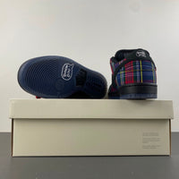Low Top Sneakers, Blue Red Colorway, Lace Up Design, Casual Gift for Sneaker Fans