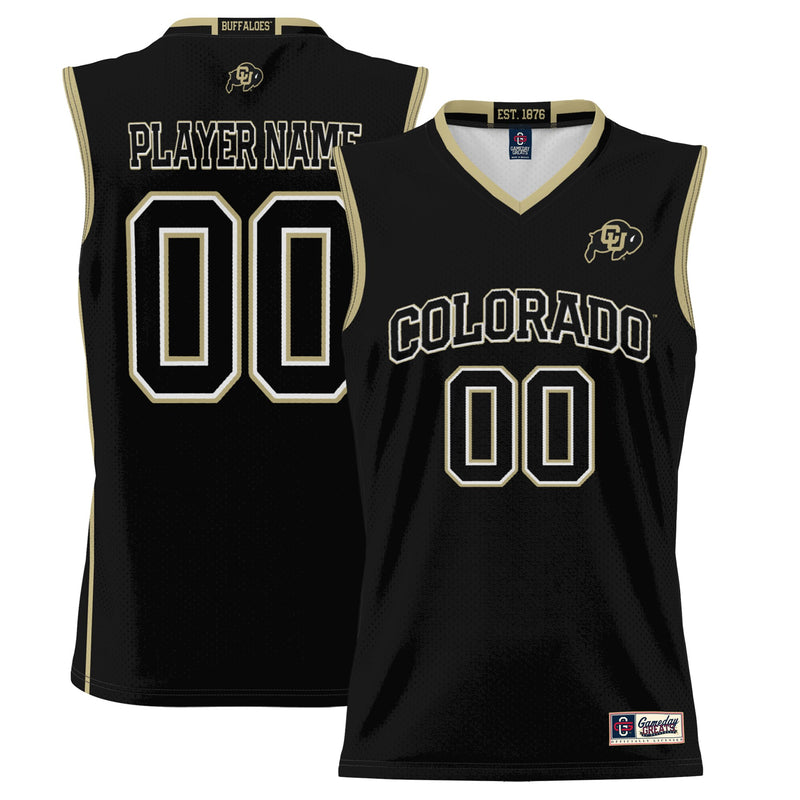Colorado Buffaloes Lightweight NIL Pick-A-Player Basketball Jersey - Black