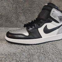 Sneakers, Black Silver Colorway, Lace Up Design, Casual Gift for Sneaker Fans