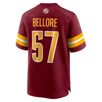 Washington Commanders Nick Bellore Burgundy Team Game Jersey