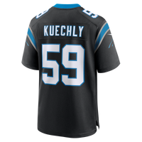 Carolina Panthers Luke Kuechly Black Team Game Jersey