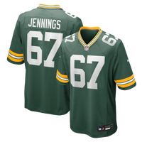 Green Bay Packers Donovan Jennings Green Team Game Jersey
