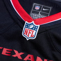 Houston Texans Tank Dell Navy Game Jersey