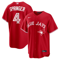Toronto Blue Jays George Springer Red Canada Day Replica Jersey