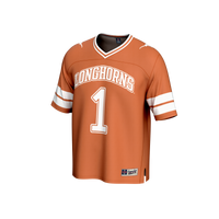 #1 Texas Longhorns Football Fashion Jersey - Texas Orange