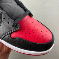 Low Top Sneakers, Black Red Colorway, Lace Up Design, Casual Gift for Sneaker Fans