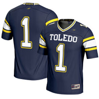 #1 Toledo Rockets Endzone Football Jersey - Navy