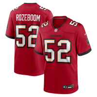 Tampa Bay Buccaneers Christian Rozeboom Red Team Game Jersey