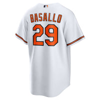 Baltimore Orioles Samuel Basallo White Replica Player Jersey
