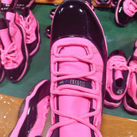High Top Sneakers, Black Red Pink Colorway, Lace Up Design, Casual Gift for Sneaker Fans
