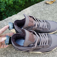 Sneakers, Black Brown Colorway, Lace Up Design, Casual Gift for Sneaker Fans