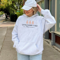 Christmas Pregnancy Announcement Hoodie, Baby Cake in the Oven Hoodie, Holiday Baby Reveal Sweatshirt, Expecting Mom Hooded Pullover Present