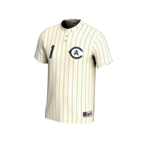 UC Davis Aggies Lightweight Collegiate Baseball Fashion Jersey - White