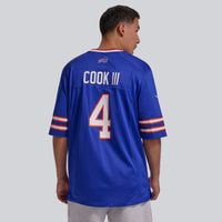 Buffalo Bills James Cook III Royal Team Game Jersey