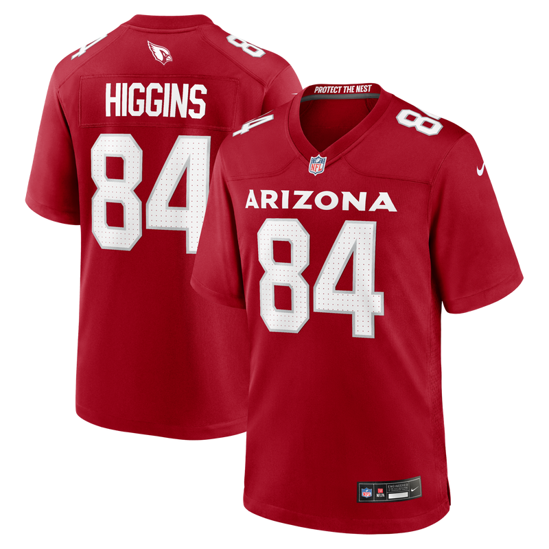 Arizona Cardinals Elijah Higgins Cardinal Team Game Jersey