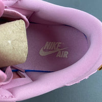 Low Top Sneakers, Pink Gold Colorway, Lace Up Design, Casual Gift for Sneaker Fans