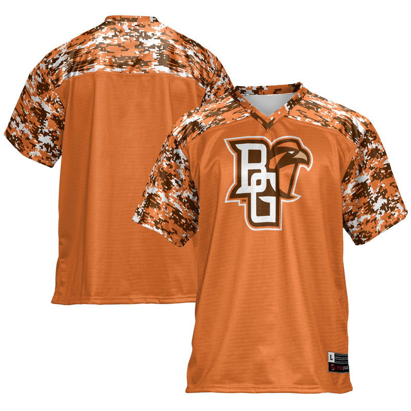 Bowling Green St. Falcons Football Jersey - Orange