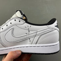 Low Top Sneakers, White Black Colorway, Leather Footwear, Reverse Hook Design, Lace Up Design, Casual Gift for Sneaker Fans