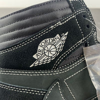 High Top Sneakers, Black Colorway, Reverse Hook Design, Lace Up Design, Casual Gift for Sneaker Fans