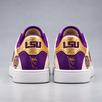 LSU - Cream, Gold and Purple in Measured Contrast