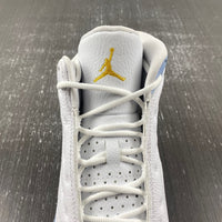Sneakers, White Black Yellow Gray Blue Colorway, Lace Up Design, Casual Gift for Sneaker Fans