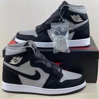 High Top Sneakers, Black Gray Colorway, Lace Up Design, Casual Gift for Sneaker Fans