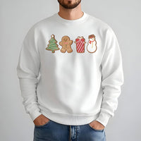 Holiday Cookie Sweatshirt, Gingerbread Christmas Sweatshirt, Festive Gingerbread Man Sweatshirt, Winter Party Crewneck, Comfy Xmas Present
