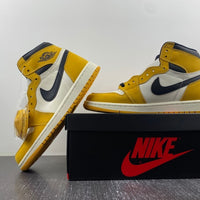 High Top Sneakers, White Black Yellow Colorway, Lace Up Design, Casual Gift for Sneaker Fans