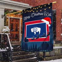 IN State Pride Holiday Yard Flag, Indiana Merry Christmas Y'all Garden Flag, Double-Sided Winter Lawn Flag