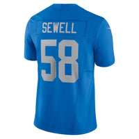 Detroit Lions Penei Sewell Blue Alternate Limited Jersey